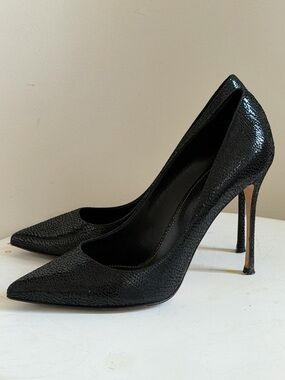 Sergio Rossi Casadei 120mm Black pumps in 39-1/2 -9.5 US